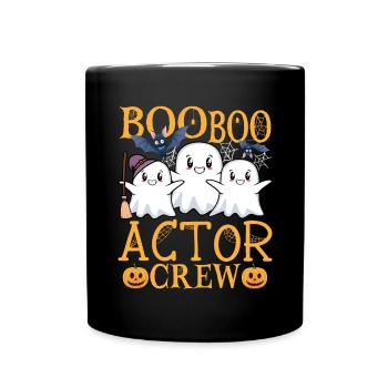 Schauspieler uu Lustiger Schauspieler - Tasse einfarbig - Schwarz - Vorne