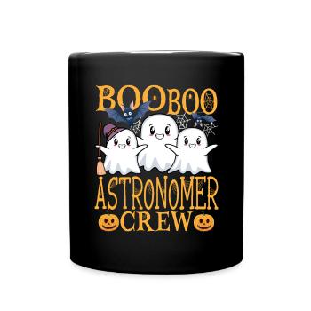 Astronom uu Lustiges Astronom - Tasse einfarbig - Schwarz - Vorne