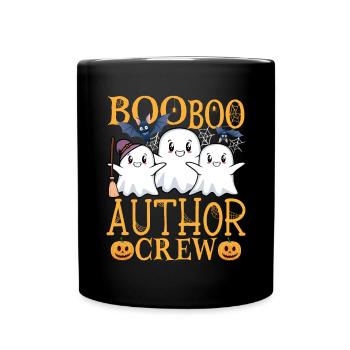 Autor uu Lustiger Autor - Tasse einfarbig - Schwarz - Vorne