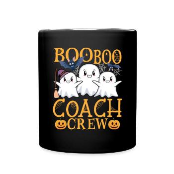 Coach Trainer uu Lustiges Trainer - Tasse einfarbig - Schwarz - Vorne