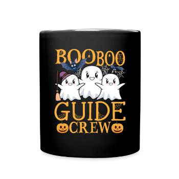 Guide Tourguide Spruch - Tasse einfarbig - Schwarz - Vorne