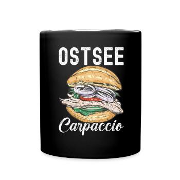 Ostsee Heimat Norddeutschland - Tasse einfarbig - Schwarz - Vorne