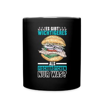 Ostsee Heimat Norddeutschland - Tasse einfarbig - Schwarz - Vorne