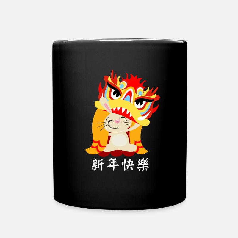 Silvester Party Happy New Year 2023 - Tasse einfarbig - Schwarz
