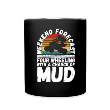 Quad Bike Quad Riders - Mug uni - noir - Devant