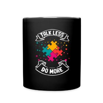 Tshirt autistique Autimus Cadeau Asperger Enfants - Mug uni - noir - Devant