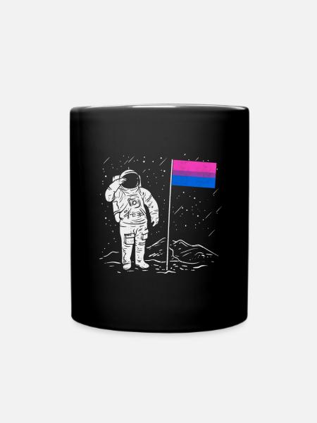 Bisexuell LGBTQ - Tasse einfarbig - Schwarz