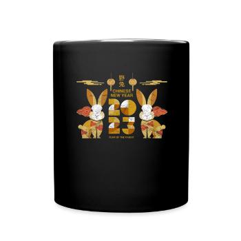 Fête du Nouvel An Bonne Année 2023 - Mug uni - noir - Devant