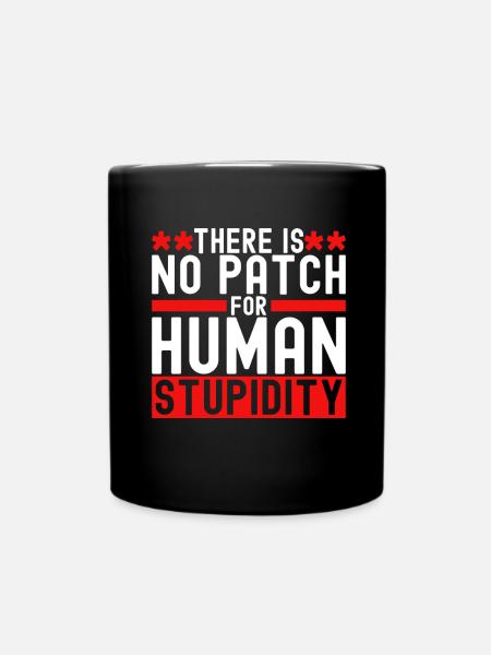Programmierer Cyber Security - Tasse einfarbig - Schwarz