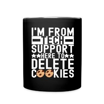 Programmer Cyber Security - Full Colour Mug - black - Front