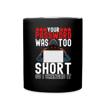 Programmer Cyber Security - Full Colour Mug - black - Front