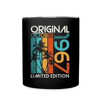 Octobre 1967 Cadeau d’anniversaire de naissance - Mug uni - noir - Devant