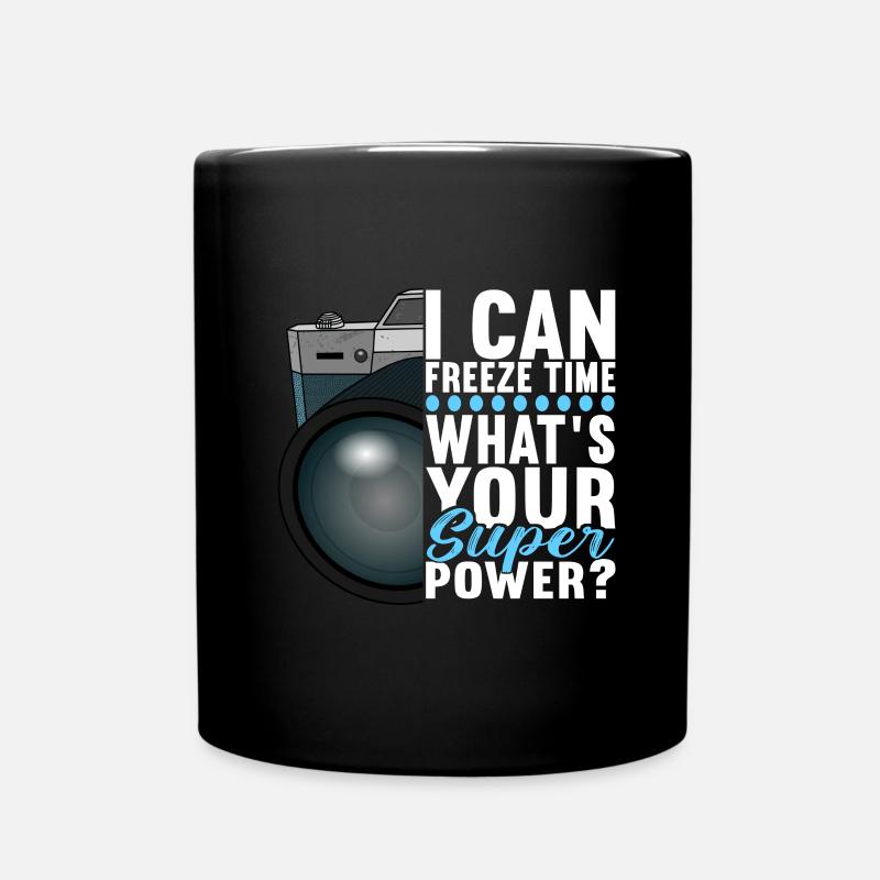 Fotograf Photografie - Tasse einfarbig - Schwarz