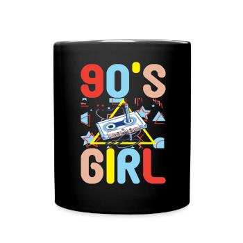90s 90s 90s Party - Full Colour Mug - black - Front
