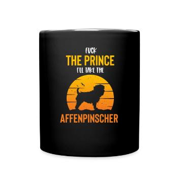 Affenpinscher dogs - Full Colour Mug - black - Front