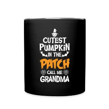 Sweetest pumpkin in the field Halloween - Full Colour Mug - black - Front