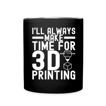 3D printing - Full Colour Mug - black - Front