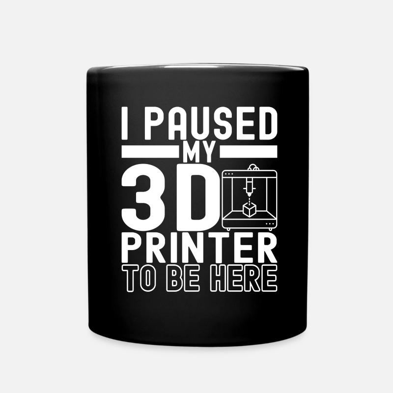 Impression 3D - Mug uni - noir