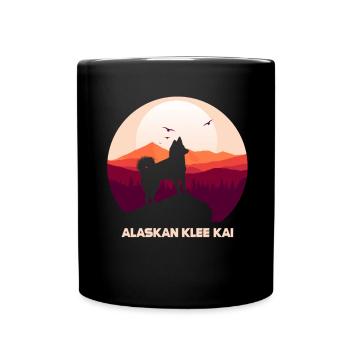 Quai de trèfle de l’Alaska - Mug uni - noir - Devant