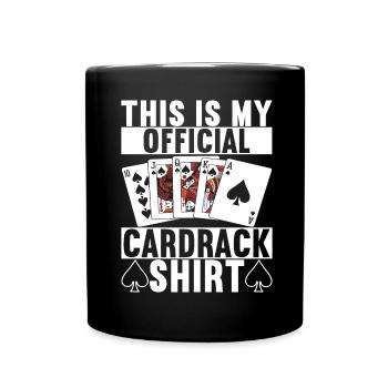 Poker Poker Player Casino - Full Colour Mug - black - Front