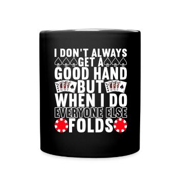 Poker Poker Player Casino - Mug uni - noir - Devant