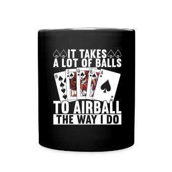 Poker Joueur de poker Casino - Mug uni - noir - Devant