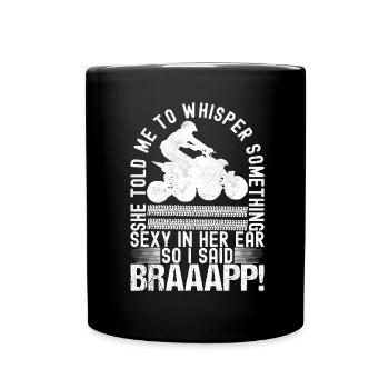 Quad Bike Quad Rider - Mug uni - noir - Devant
