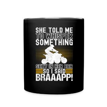 Quad Bike Quad Rider - Mug uni - noir - Devant