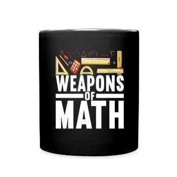 Math Teacher - Full Colour Mug - black - Front