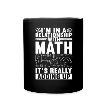 Math Teacher - Full Colour Mug - black - Front