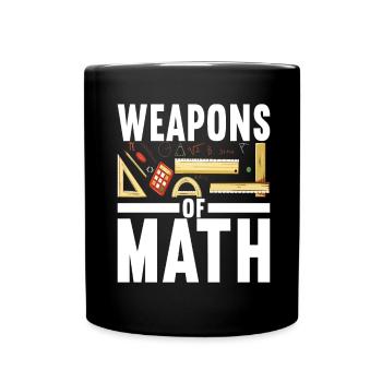 Math Teacher - Full Colour Mug - black - Front