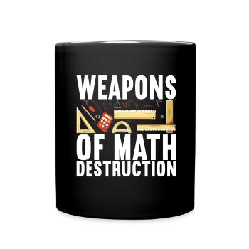 Professeur de mathématiques - Mug uni - noir - Devant