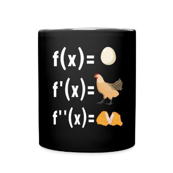 Math Teacher - Full Colour Mug - black - Front
