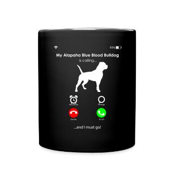 Alapaha Blue Blood Bulldog - Mug uni - noir - Devant