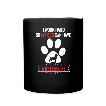 Alapaha Blue Blood Bulldog - Mug uni - noir - Devant