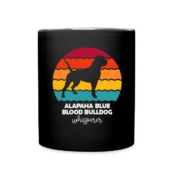 Alapaha Blue Blood Bulldog - Mug uni - noir - Devant