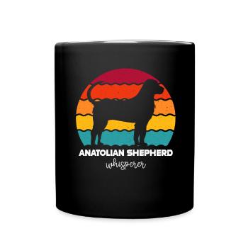 Anatolischer Hirtenhund - Tasse einfarbig - Schwarz - Vorne