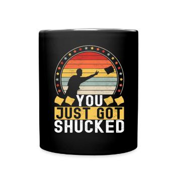 Cornhole Player Cornhole Board - Full Colour Mug - black - Front
