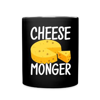 Amateurs de fromage Gouda - Mug uni - noir - Devant