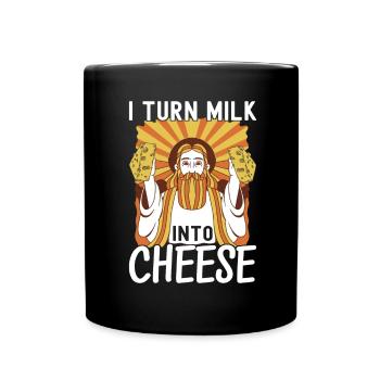 Amateurs de fromage Gouda - Mug uni - noir - Devant