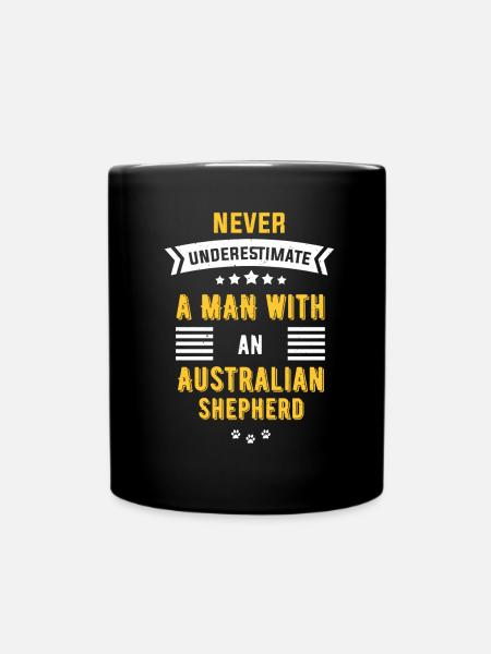 Berger australien - Mug uni - noir