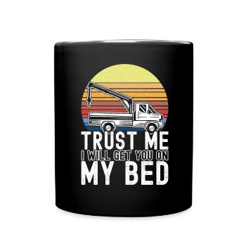 Service de remorquage de dépanneuse - Mug uni - noir - Devant