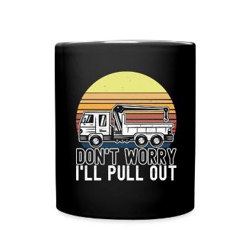 Service de remorquage de dépanneuse - Mug uni - noir - Devant