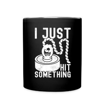 Magnet Fischer Magnet Fischen - Tasse einfarbig - Schwarz - Vorne