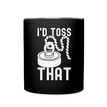 Magnet Fischer Magnet Fischen - Tasse einfarbig - Schwarz - Vorne