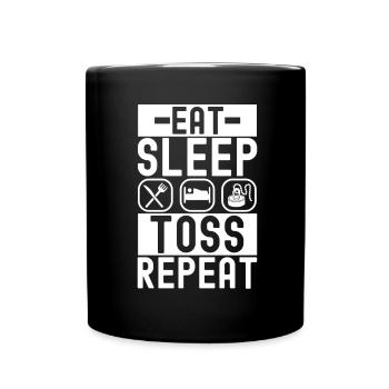 Magnet Fischer Magnet Fischen - Tasse einfarbig - Schwarz - Vorne