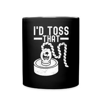 Magnet Fischer Magnet Fischen - Tasse einfarbig - Schwarz - Vorne