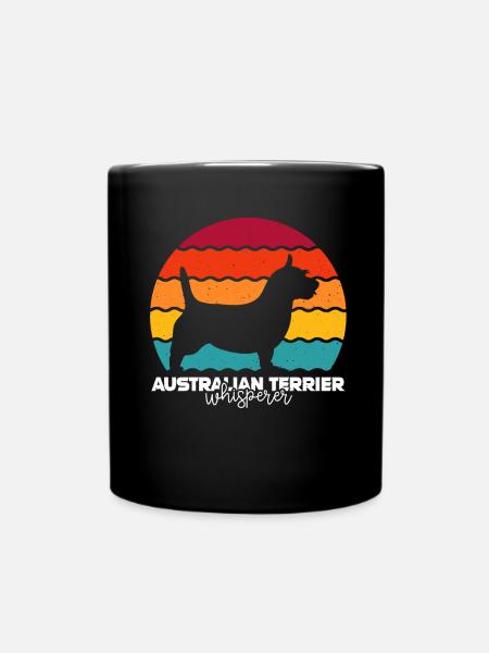 Australian Terrier - Tasse einfarbig - Schwarz