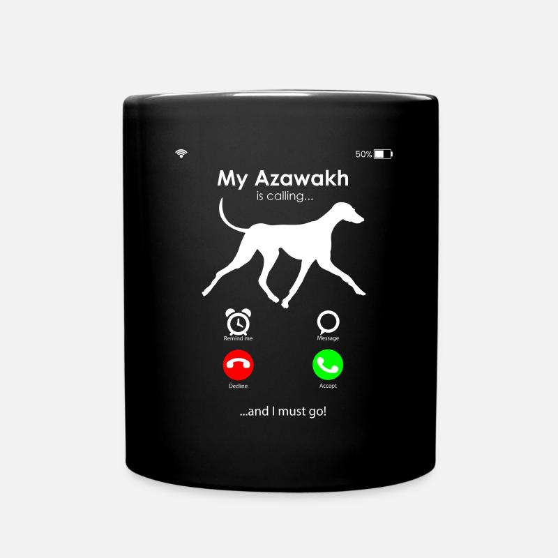 Azawakh - Mug uni - noir