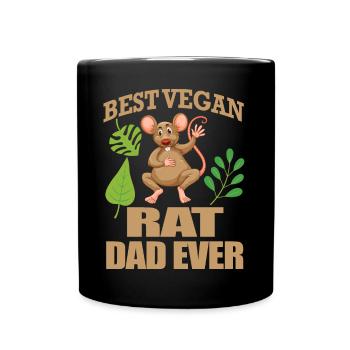 Rat - Full Colour Mug - black - Front